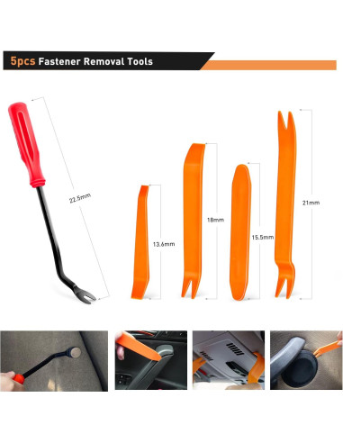 Kit de Sujetadores de Retención GOOACC 700 Piezas Nylon