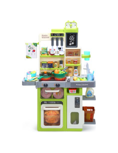 Juego de Cocina Simulada HOLYFUN para Niños Verde