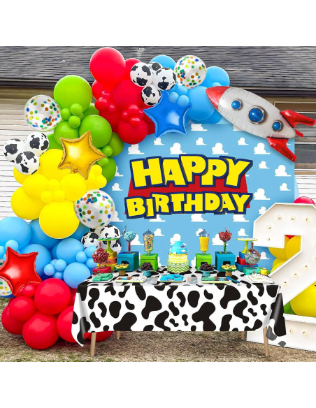 Winrayk 154 Piezas Decoraciones de Cumpleaños Temáticas de Juguetes