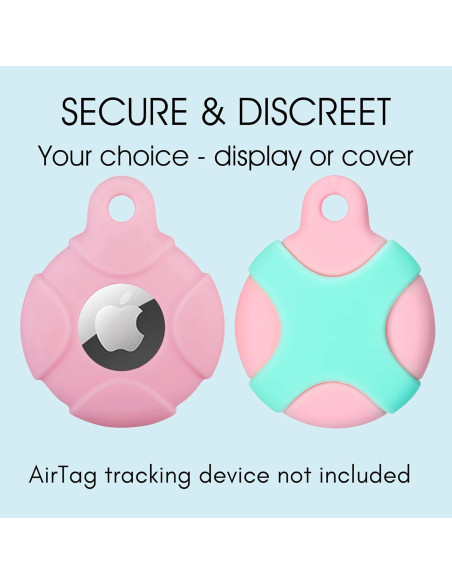 Collar Ajustable AirTag CHABAEBAE para Niños y Adultos - Impermeable