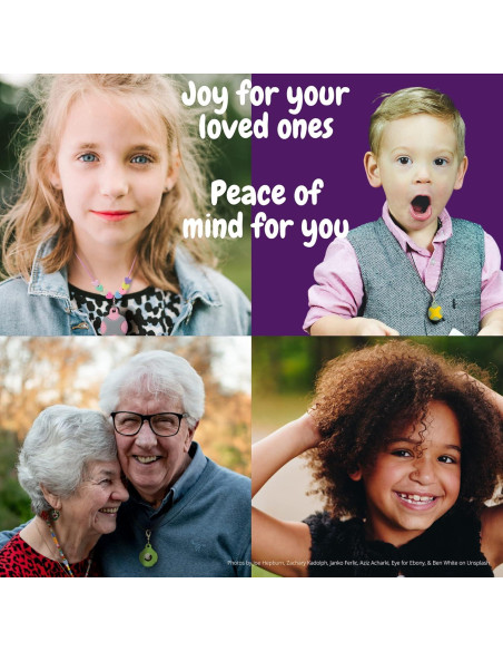 Collar Ajustable AirTag CHABAEBAE para Niños y Adultos - Impermeable