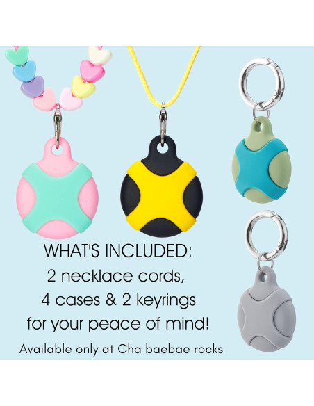Collar Ajustable AirTag CHABAEBAE para Niños y Adultos - Impermeable