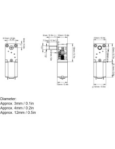 Motor de Engranaje Mini DC Hilitand 3V 16RPM con Encoder 2