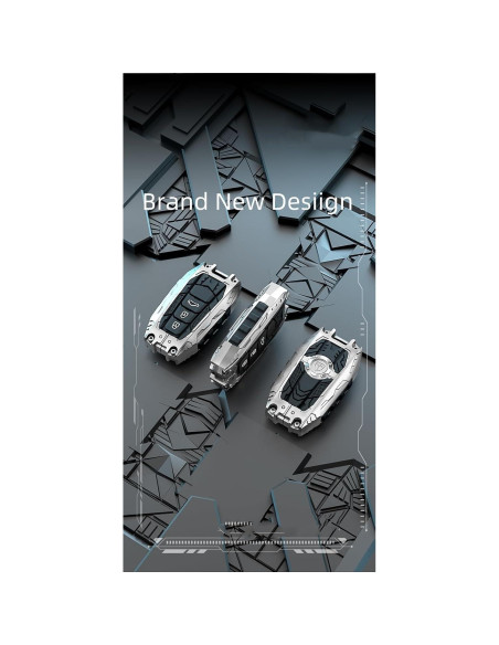 Funda Protectora de Llave Toyota Tipo-A Negro 2019-2024