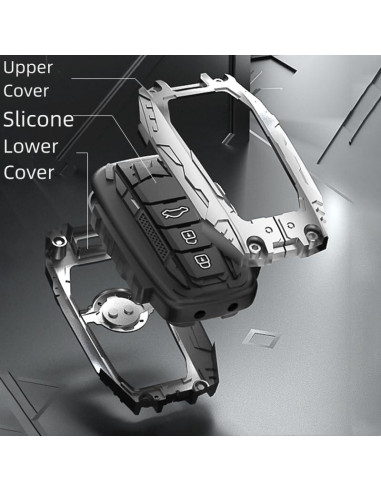 Funda Protectora de Llave Toyota Tipo-A Negro 2019-2024