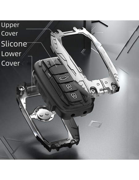 Funda Protectora de Llave Toyota Tipo-A Negro 2019-2024