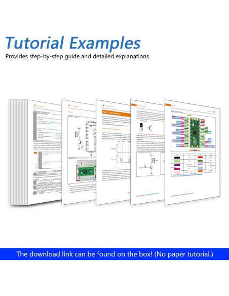 Kit de Inicio FREENOVE para Raspberry Pi Pico - 177 Artículos
