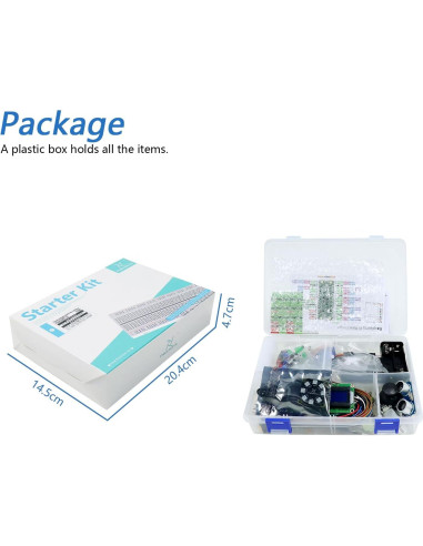 Kit de Inicio FREENOVE para Raspberry Pi Pico - 177 Artículos