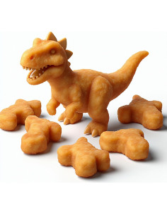 Moldes de Silicona para Nuggets de Dinosaurio Palksky - 4 Pcs 2