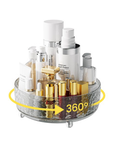Organizador de Maquillaje Rotatorio A-LuGei 23 cm Negro