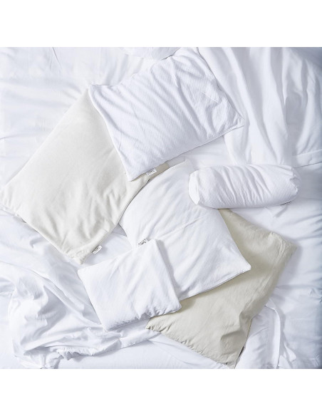 Almohada de Viaje Bucky 100% Algodón 35.56x27.94 cm Ajustable