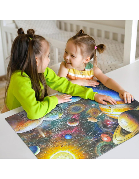 Rompecabezas Nattork 100 Piezas Viajero Espacial 48x34 cm