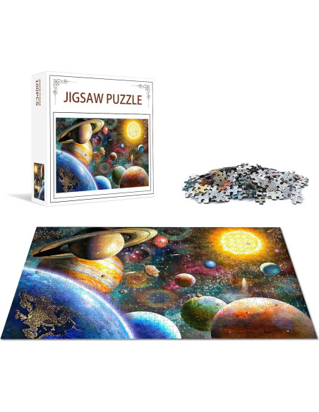 Rompecabezas Nattork 100 Piezas Viajero Espacial 48x34 cm