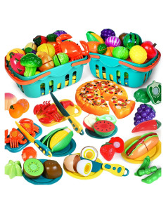 Juego de Comida de Corte 100 Piezas Shemira para Niños