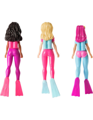 Juguetes de Buceo SwimWays Barbie - Paquete de 3 para Niños