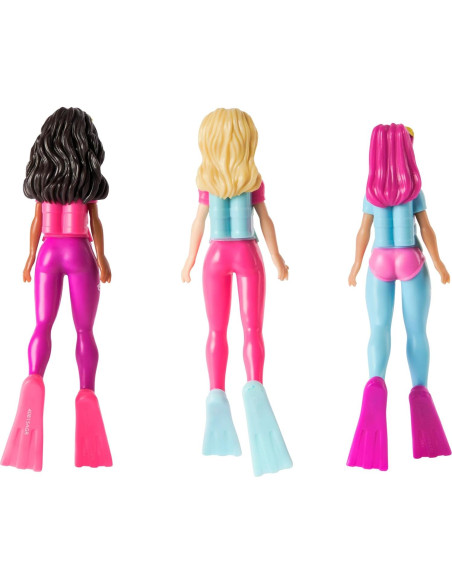 Juguetes de Buceo SwimWays Barbie - Paquete de 3 para Niños
