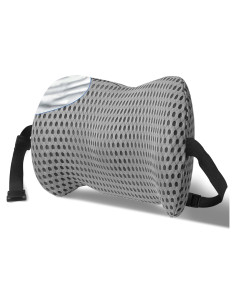 Almohada Lumbar Ergonomica Sproerden Espuma Viscoelástica Gris