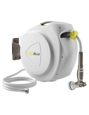 Carrete de Manguera Retráctil AQUAZILLA 22.86 m Montaje Pared