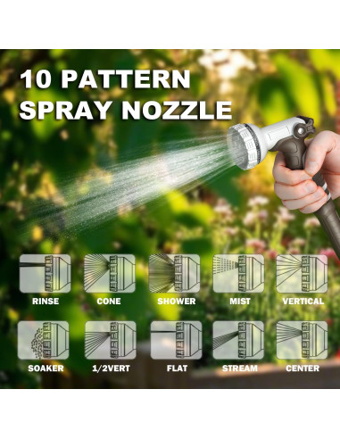 Carrete de Manguera Retráctil AQUAZILLA 22.86 m Montaje Pared