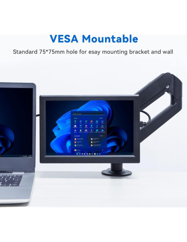 Monitor Portátil SunFounder 10.1" para Raspberry Pi 1280x800