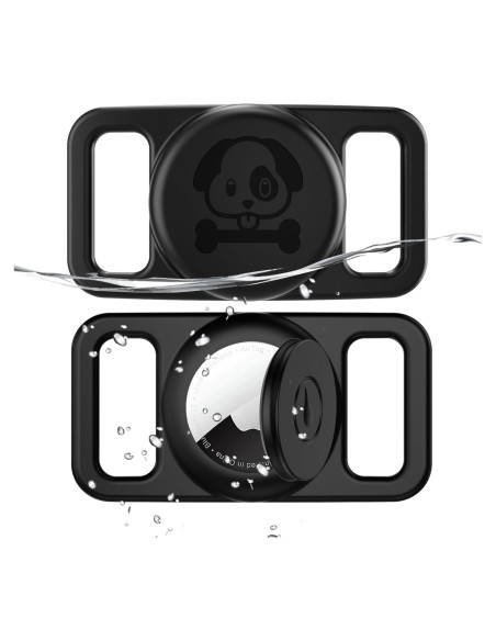 Soporte de Collar para Perro Rzttwl Impermeable para AirTag