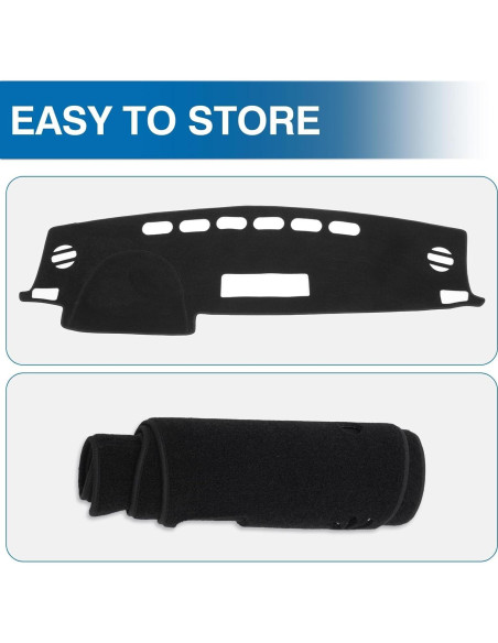 Cubierta de Tablero KUST para Toyota RAV4 2013-2018 Antideslizante