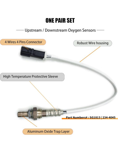 Sensor de Oxígeno O2 Reemplazo 234-4045 para F-150 F-250 F-350