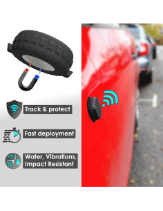 Soporte Magnético para AirTag Mars Outpost x4 Resistente al Agua 2