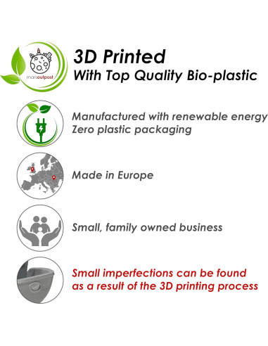 Soporte Magnético para AirTag Mars Outpost x4 Resistente al Agua