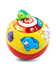 Bola de Reptar y Gatear VTech Multicolor - Interactiva 6-36 meses