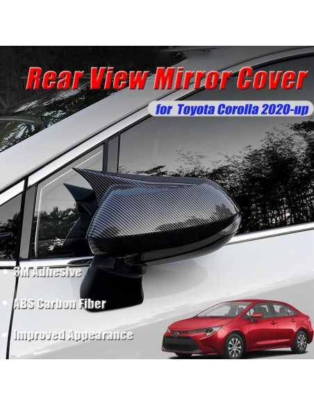 Cubiertas Espejos Laterales BOYUER para Toyota Corolla 2020-2025