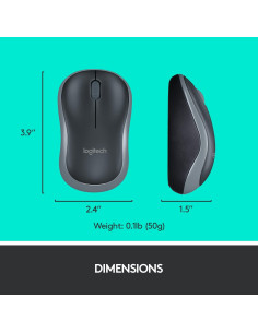 Combo Inalámbrico Logitech MK270 - Paquete de 4, Negro 2