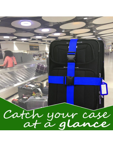 Correas de Equipaje Ajustables TRANVERS 200 cm Paquete de 4