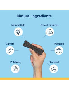 Huesos Limpiadores Dentales ProDen para Perros Sabor Bacon 17 oz 2