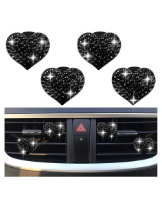 Clips de Ventilación para Auto Carleef - 4 Piezas Brillantes