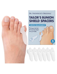 Separadores de Bunion de Sastre Dr. Frederick - 6 unidades