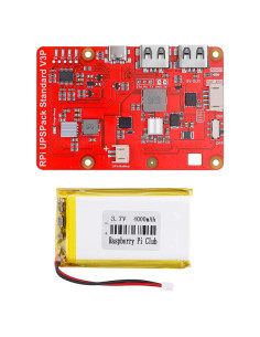 Pack Batería UPS MakerFocus 4000mAh para Raspberry Pi 4B