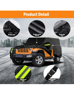 Funda Impermeable Migaven para Jeep Wrangler 2 Puertas 1987-2025 2