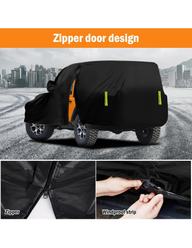 Funda Impermeable Migaven para Jeep Wrangler 2 Puertas 1987-2025
