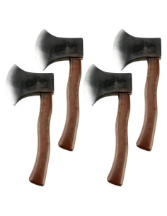 4 Hachas de Espuma Falsas Cotiny para Disfraz Halloween