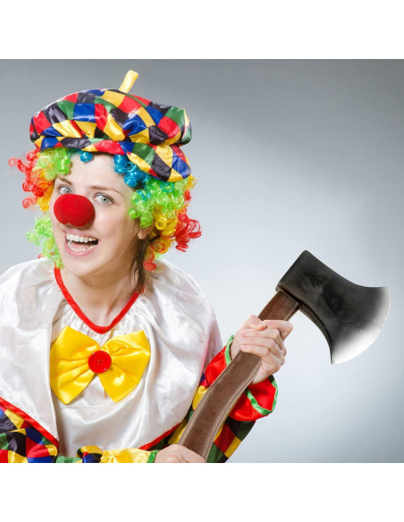 4 Hachas de Espuma Falsas Cotiny para Disfraz Halloween