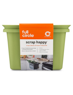Contenedor de Compost Full Circle 2.27L Verde