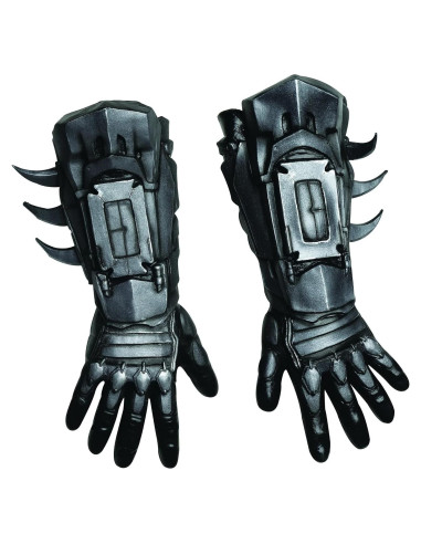 Guantes de Disfraz Deluxe Batman Rubie's para Hombre - Negro