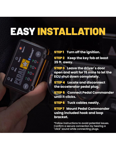 Controlador de Respuesta del Acelerador Pedal Commander Toyota Hilux 2005-2015