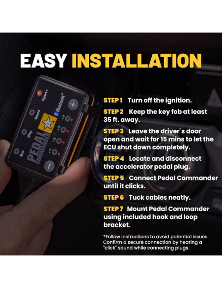 Controlador de Respuesta del Acelerador Pedal Commander Toyota Hilux 2005-2015