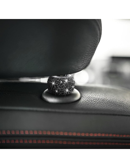Collares de Reposacabezas de Coche BELOMI - Pack de 4 Brillantes