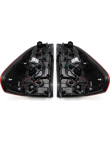 Luz Trasera LED Dreamseek para Toyota Hilux 2015-2022 Rojo