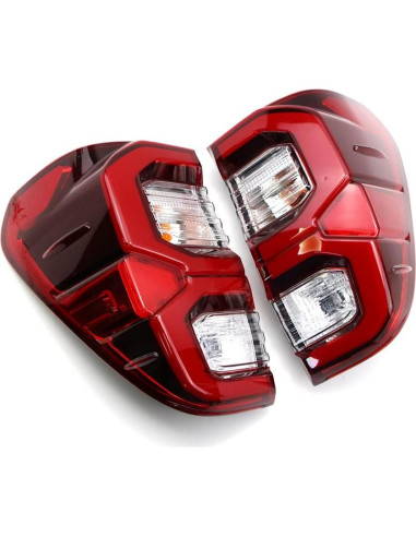 Luz Trasera LED Dreamseek para Toyota Hilux 2015-2022 Rojo