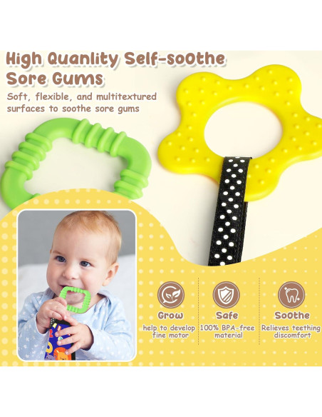 Juguete Sensorial URMYWO para Bebés - Espejo y Papel Arrugado