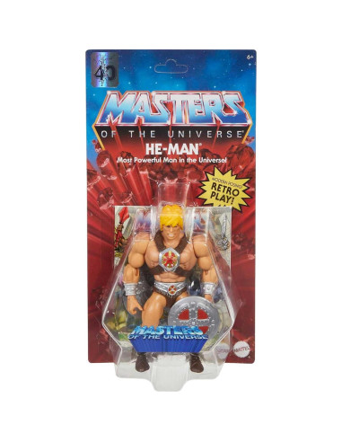 Figura de Acción He-Man Origins Mattel 13.97 cm Posable